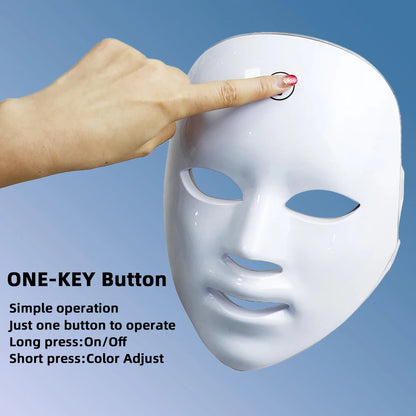 Advanced LED Light Therapy Facial Mask
